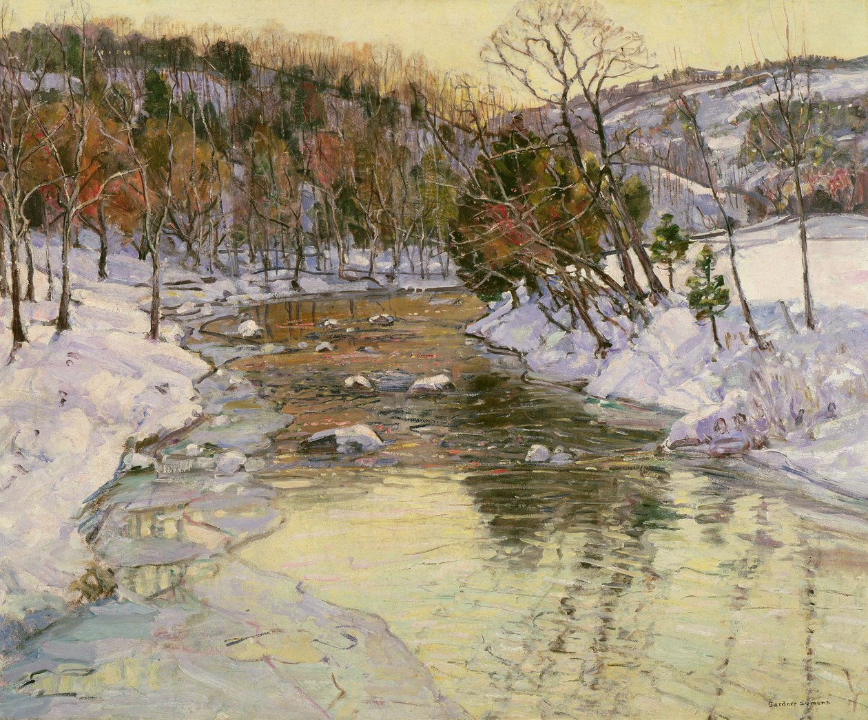 Winter Landscape by George Gardner Symons