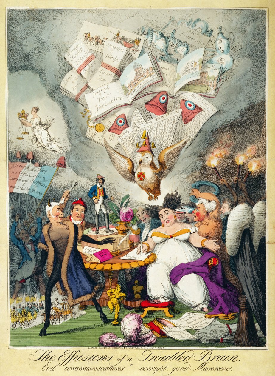 The Effusions of a Troubled Brain by George Humphrey