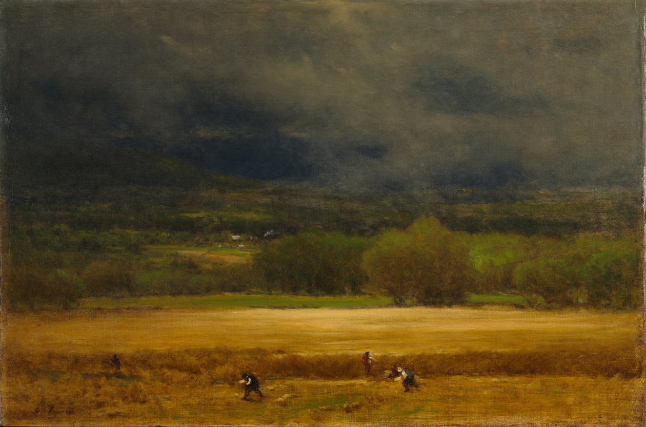 The Wheat Field by George Inness