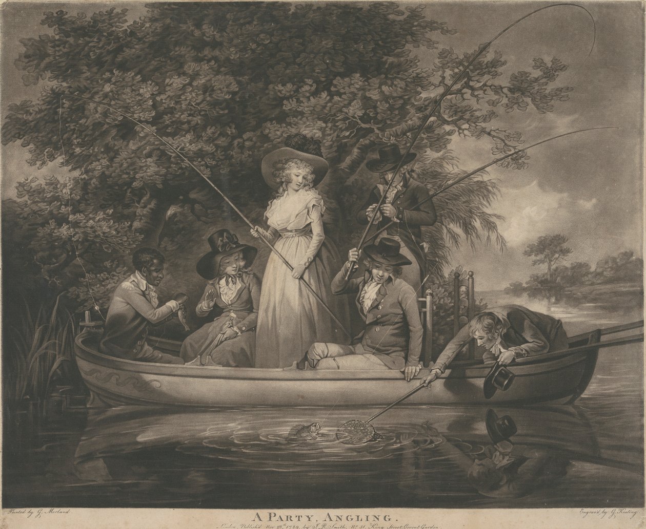 A Party Angling by George Keating