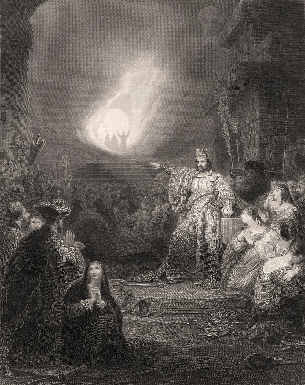 The Fiery Furnace by Bartolome Esteban and studio Murillo
