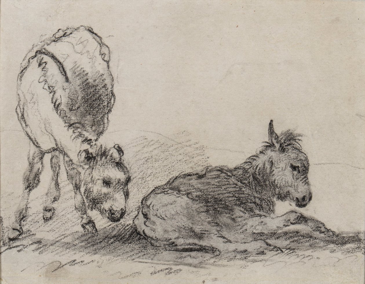 Donkey Foals by George Morland