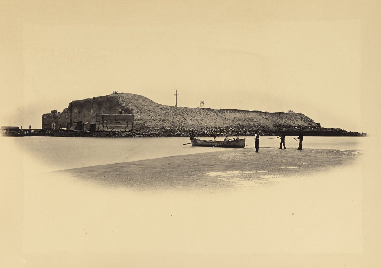 Fort Sumter by George N. Barnard