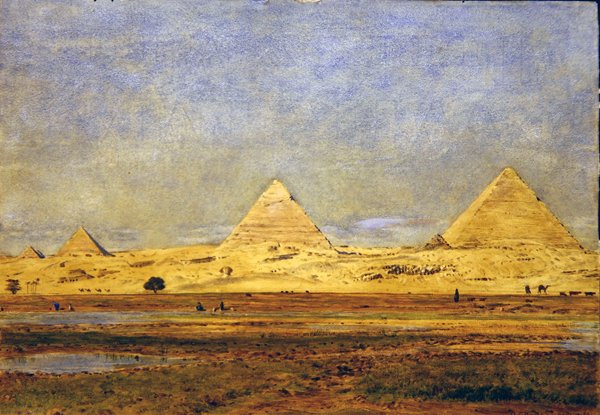 Pyramids and Sphinx of Giza by George Price Boyce