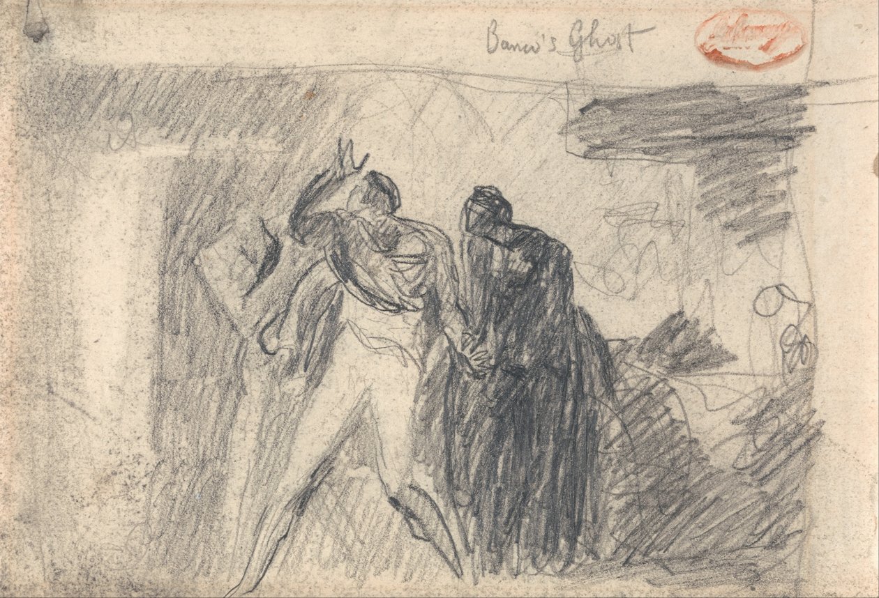 MacBeth: Banquet Scene by George Romney
