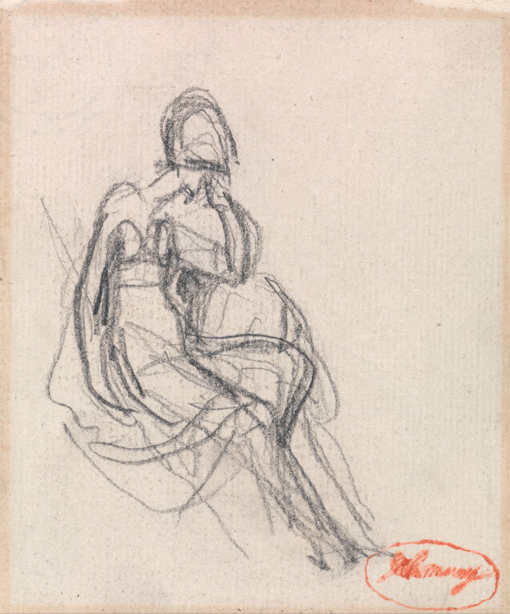 Seated Woman by George Romney