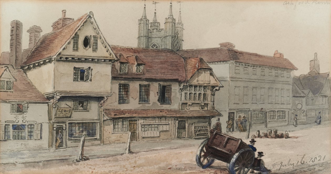 View of Ashford by George Shepherd