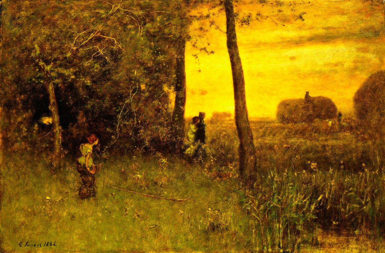 The Bathers by George Snr. Inness