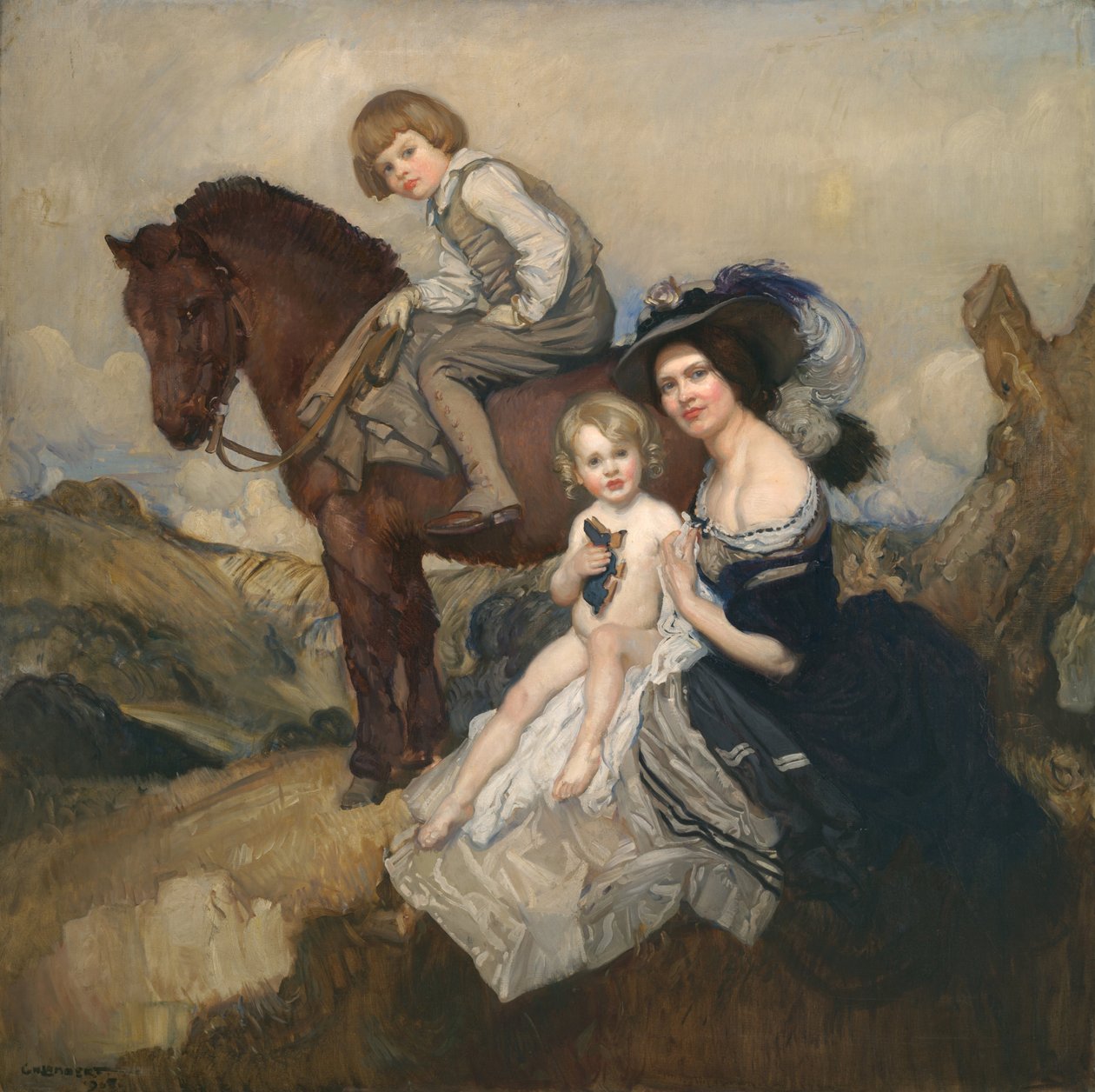 Portrait Group by George Washington Lambert