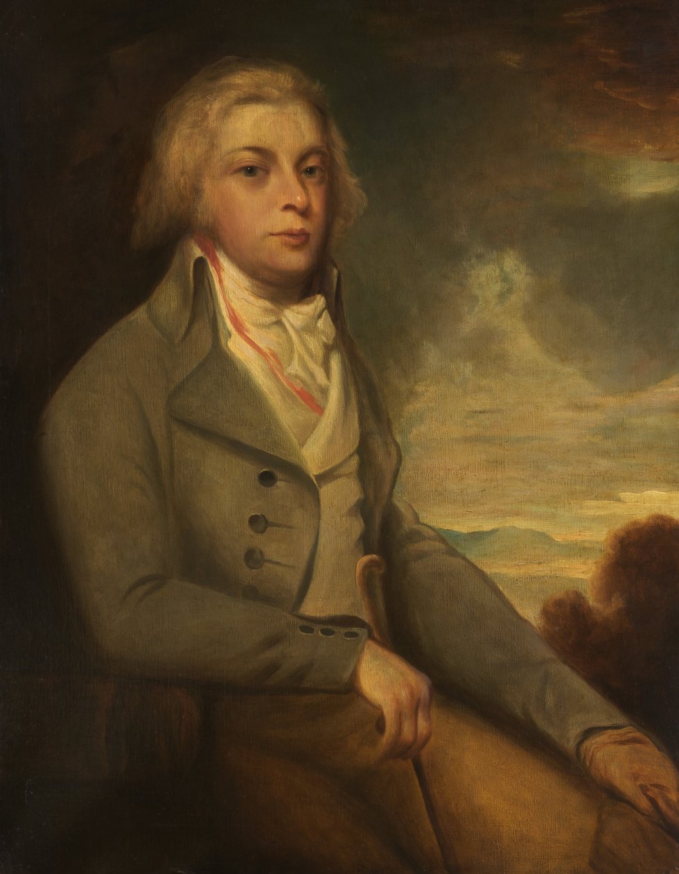 Portrait of a Gentleman by George after Romney