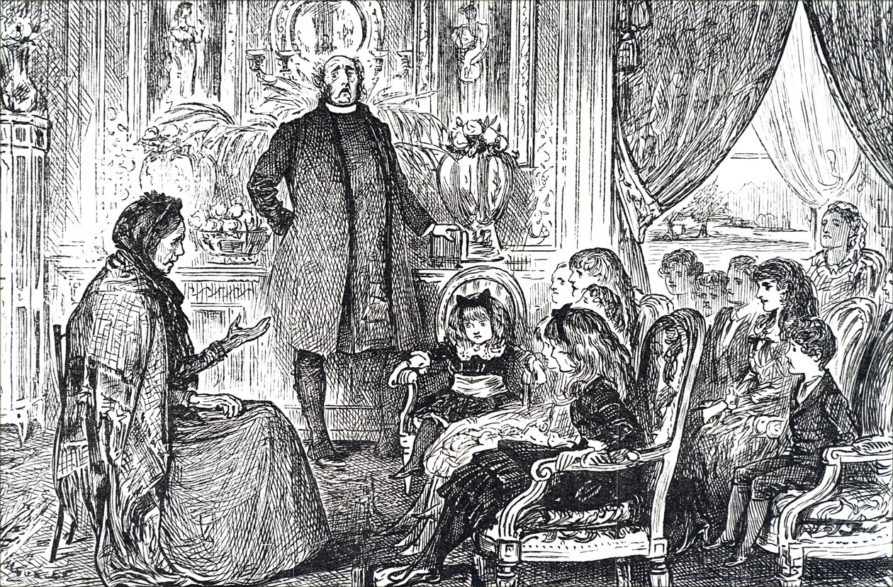 A Sunday School class by George du Maurier