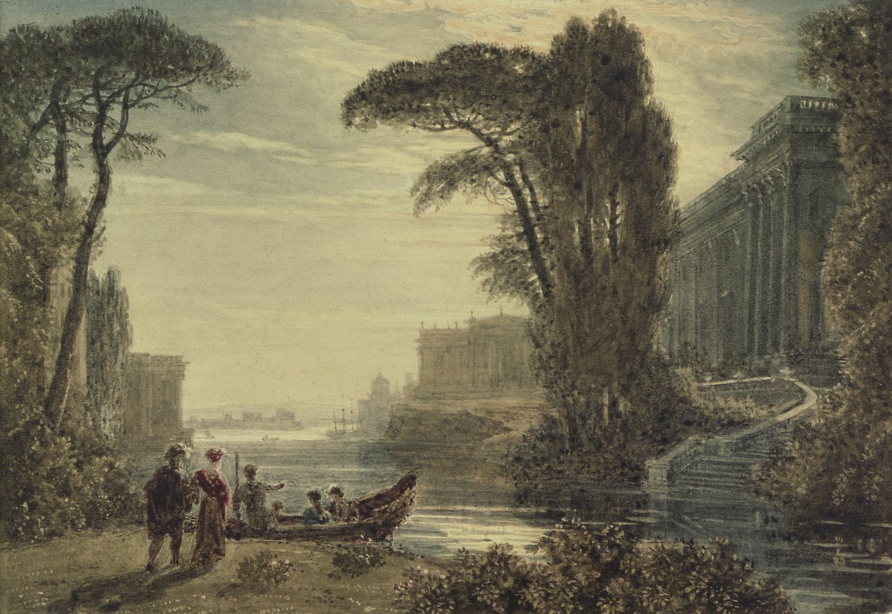 A Classical Composition by George the Younger Barret