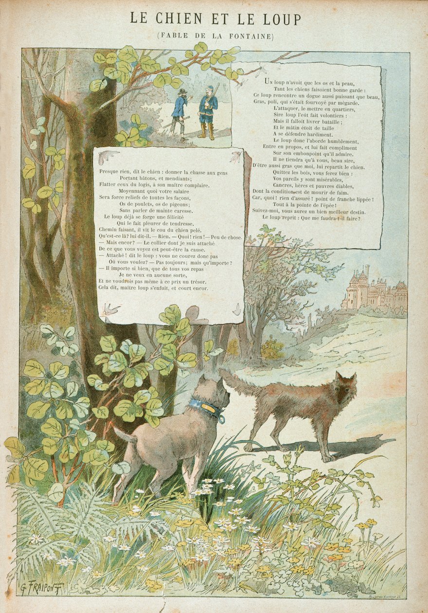 The Dog and the Wolf, from 