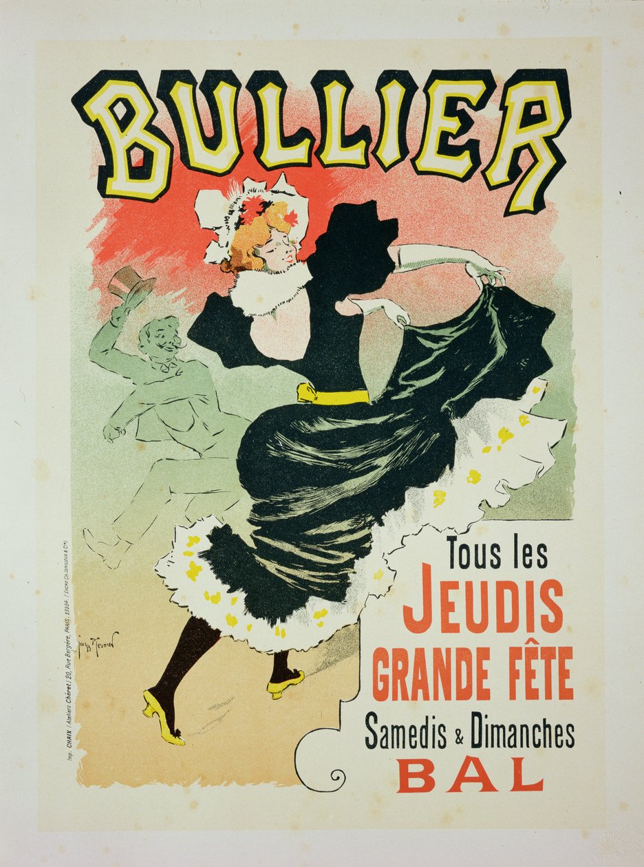 Reproduction of a Poster Advertising the 