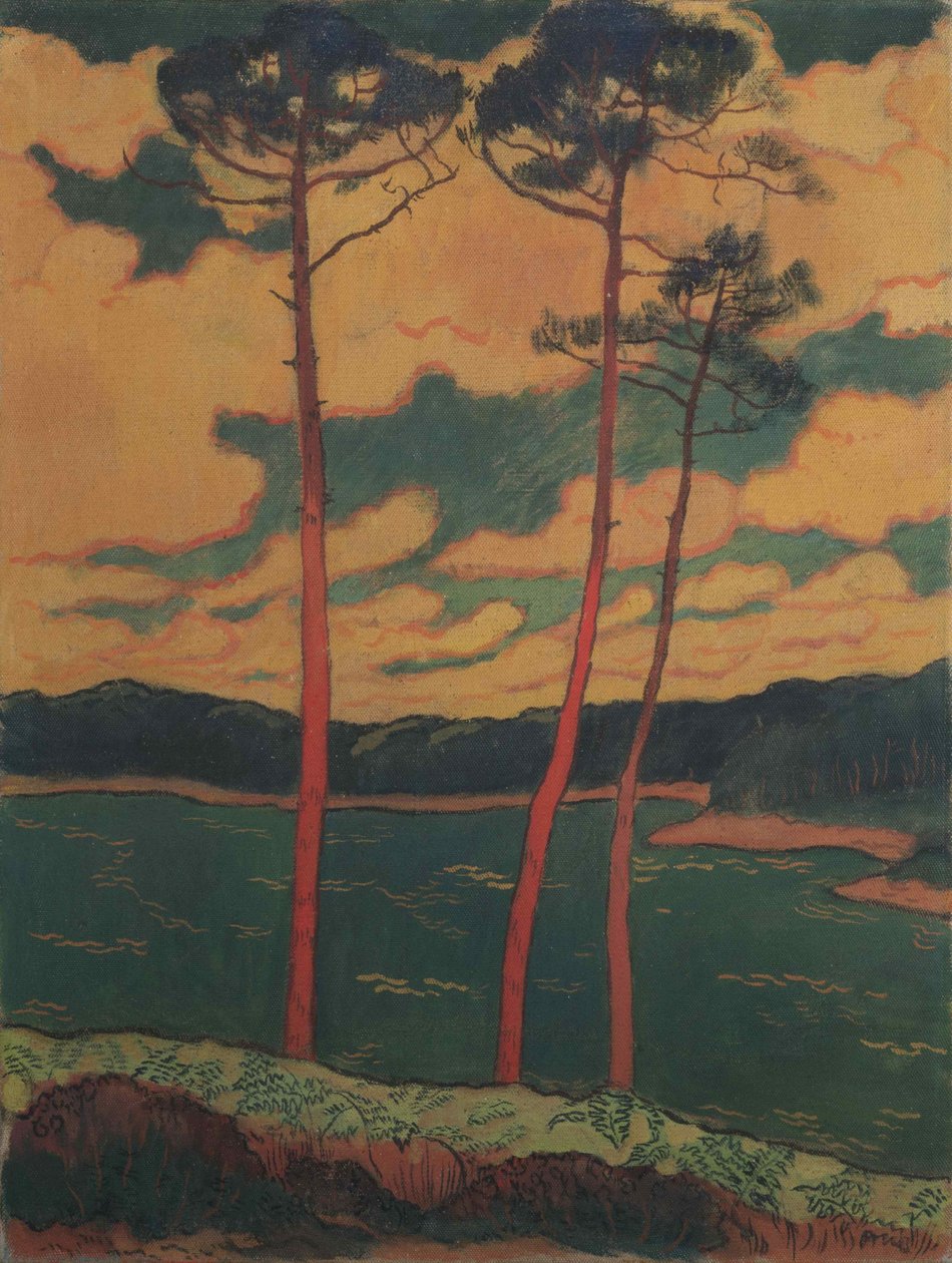 The Red Pines by Georges Lacombe