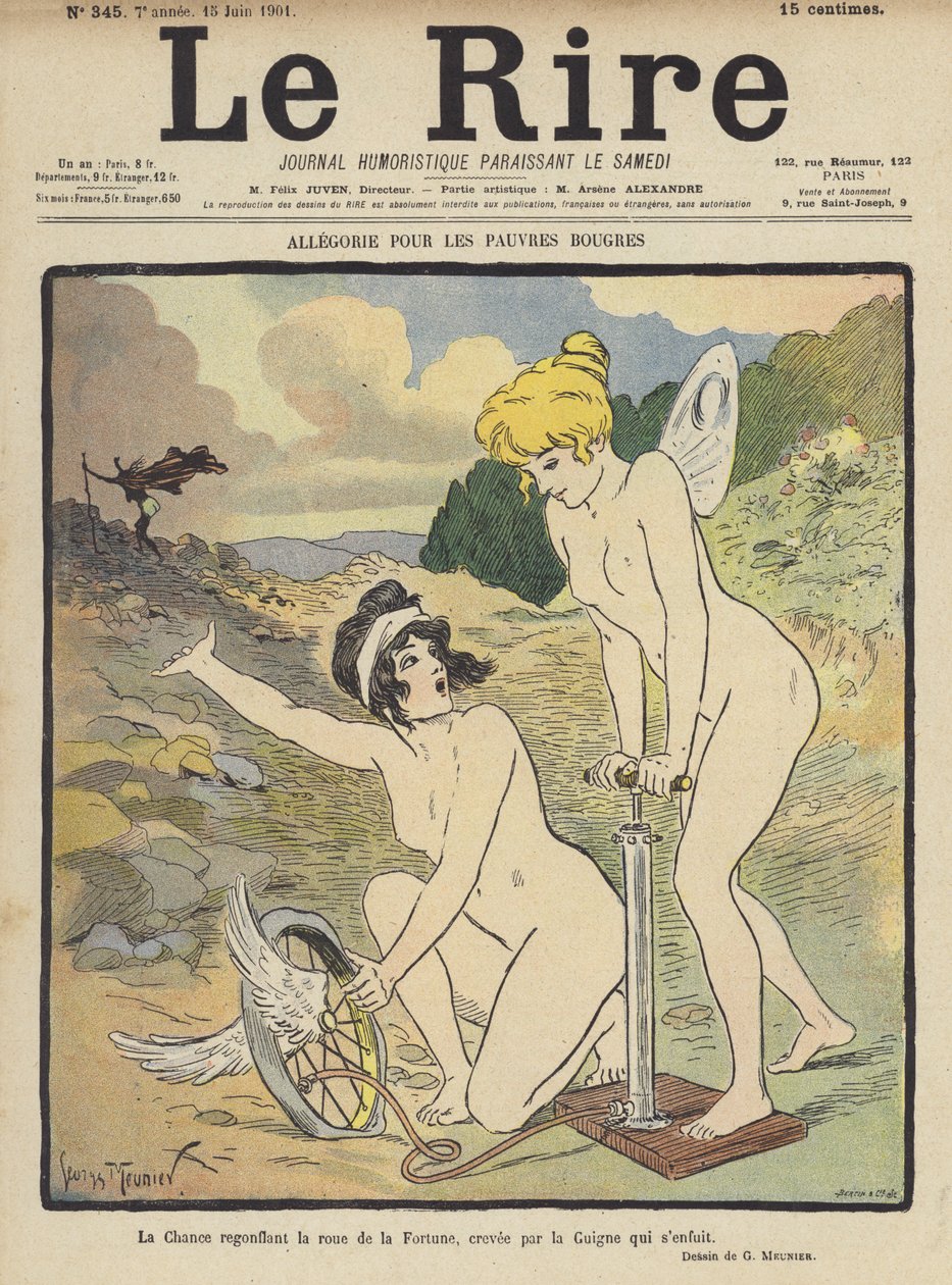 Illustration for Le Rire by Georges Meunier