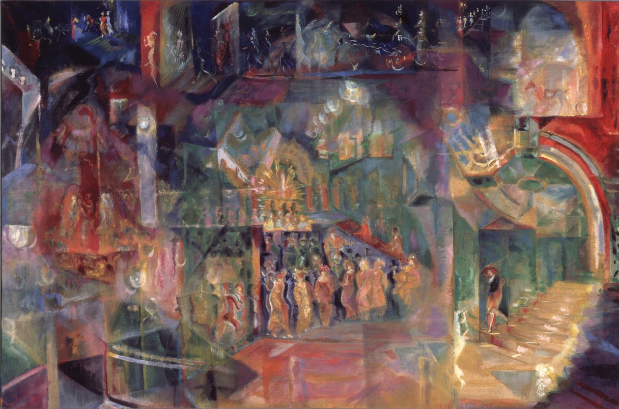 A Bar by Georgy Bogdanovich Yakulov