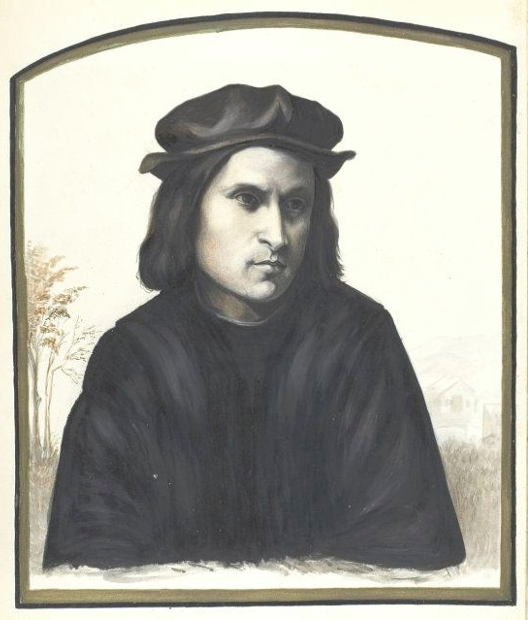 Untitled [man in Renaissance dress] by Georgina Cowper