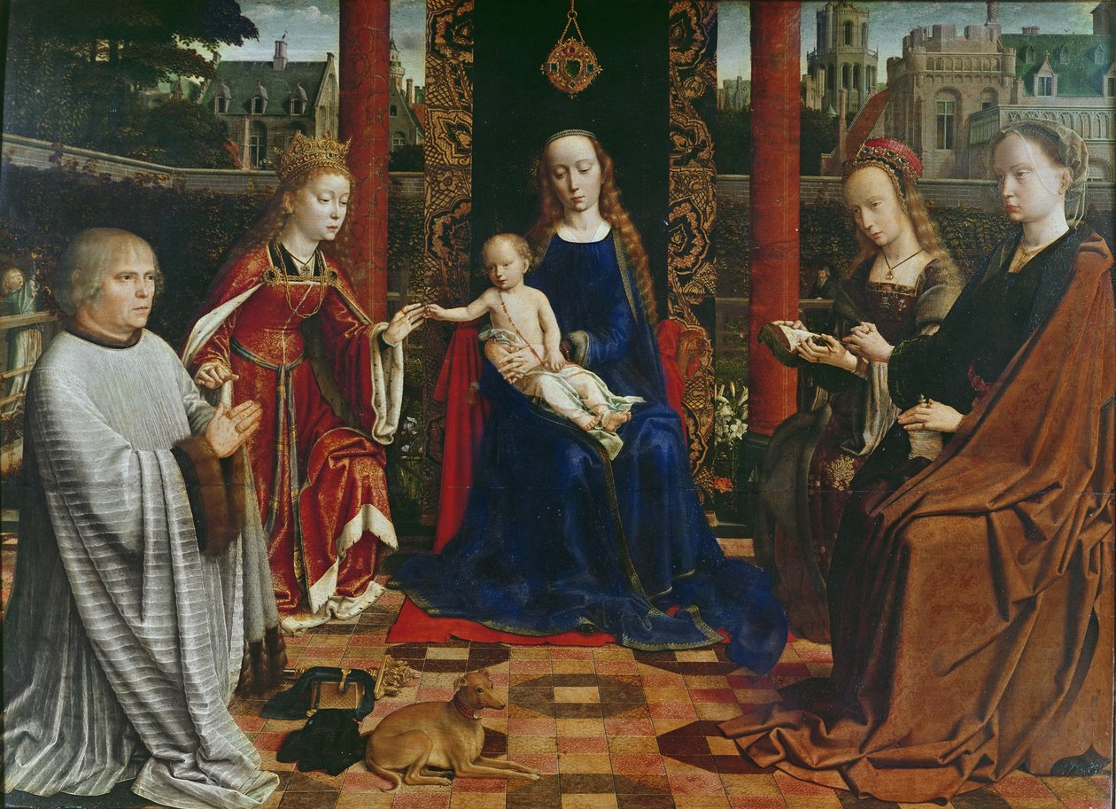 The Virgin and Child with Saints and Donor by Gerard David