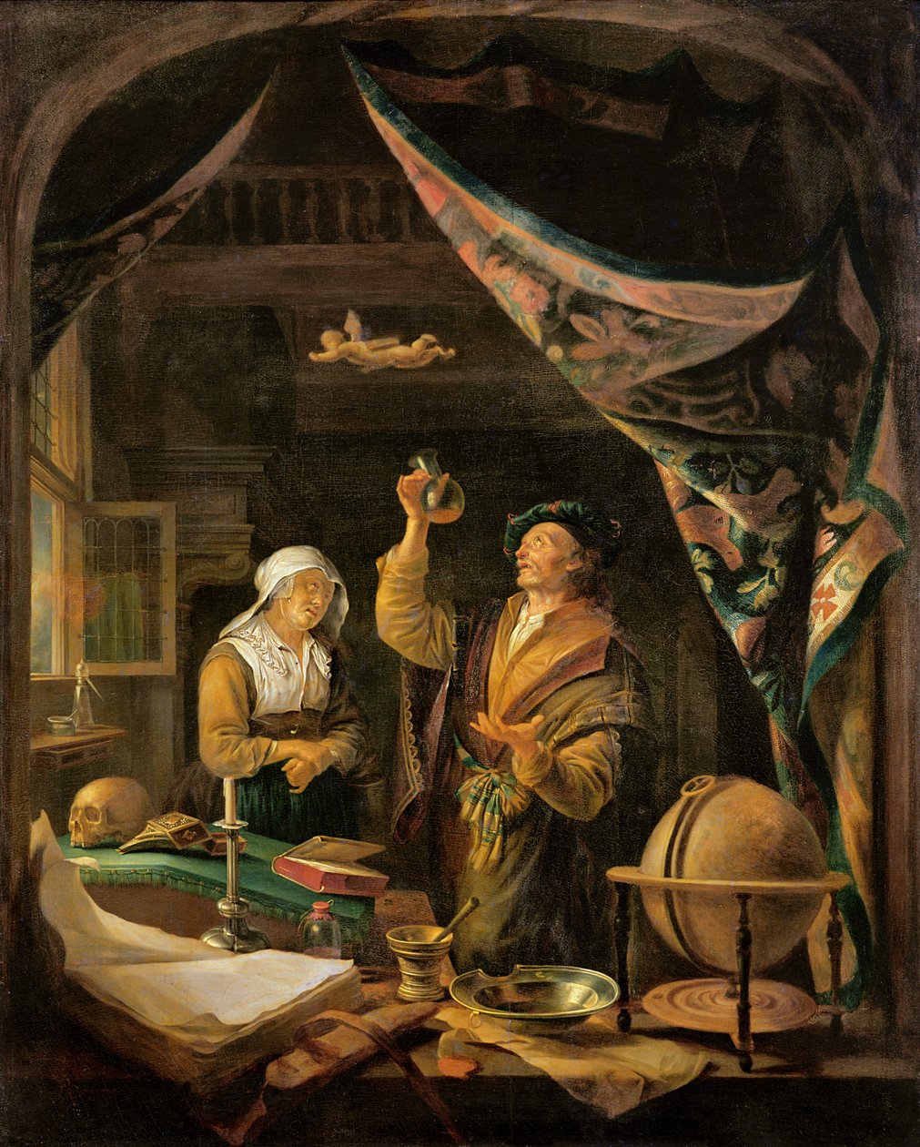 The Urine Doctor by Gerrit Dou