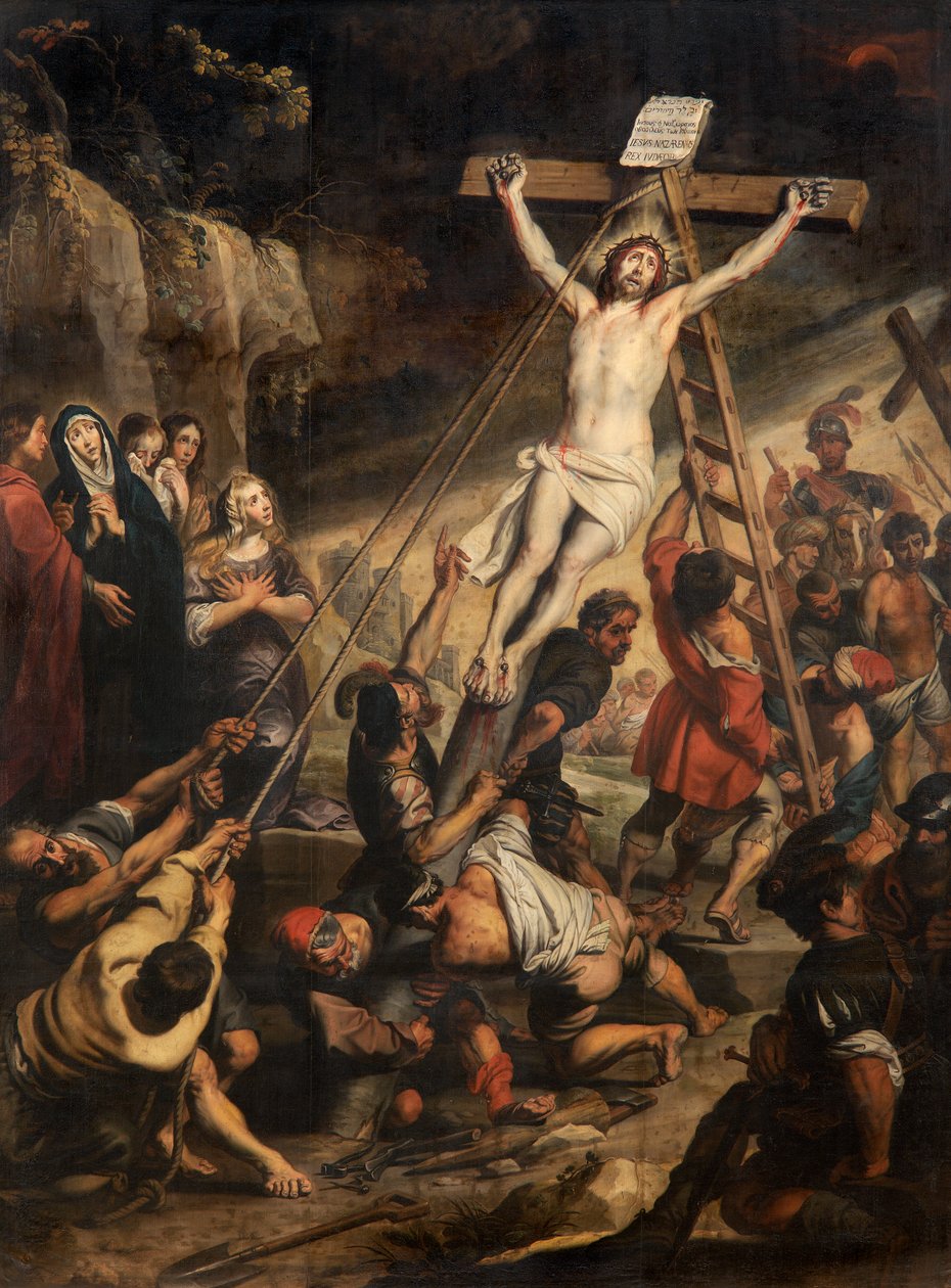 Raising of the Cross by Gerard Seghers