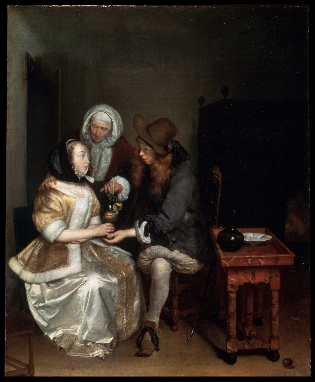 A Glass of Lemonade by Gerard Terborch II