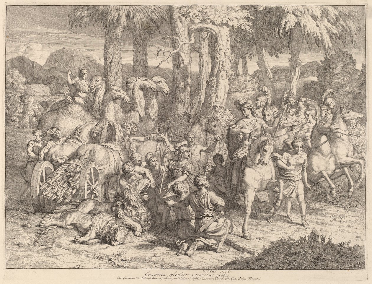 Semiramis on the Lion Hunt by Gerard de Lairesse