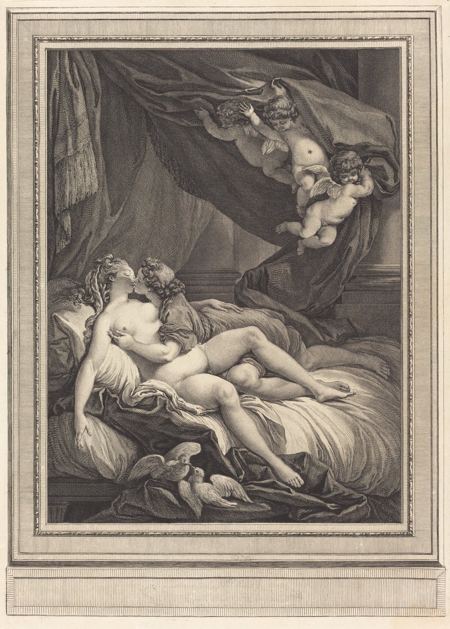 Venus and Adonis by Geraud Vidal