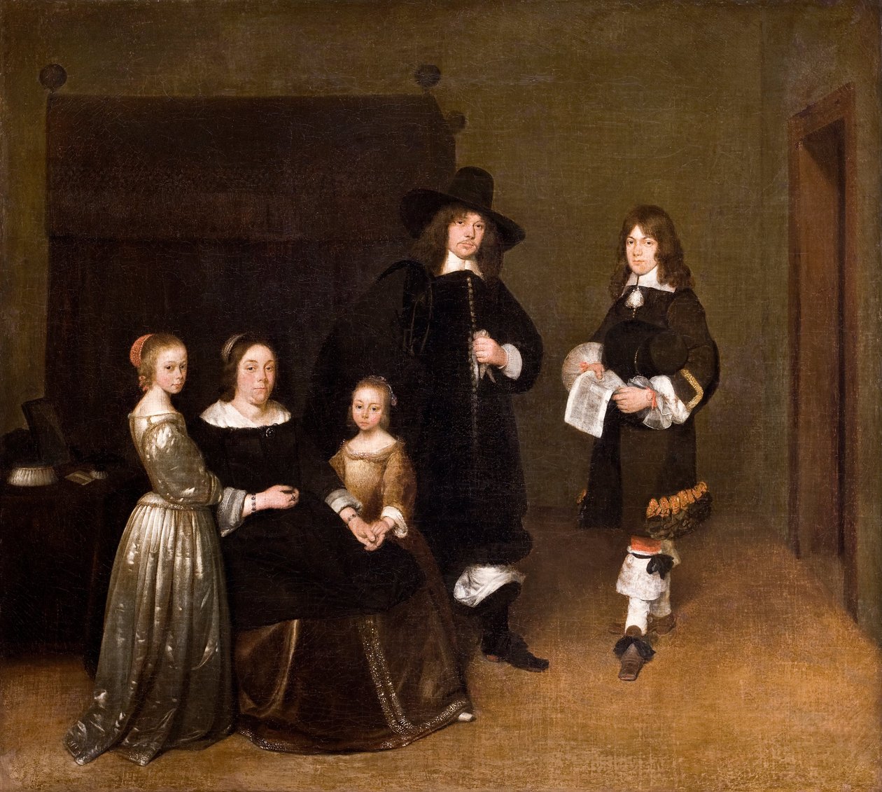 Portrait of a Family by Gerhard ter Borch