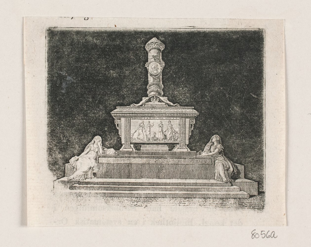 Monument of Frederik V in Roskilde by Gerhard Ludvig Lahde