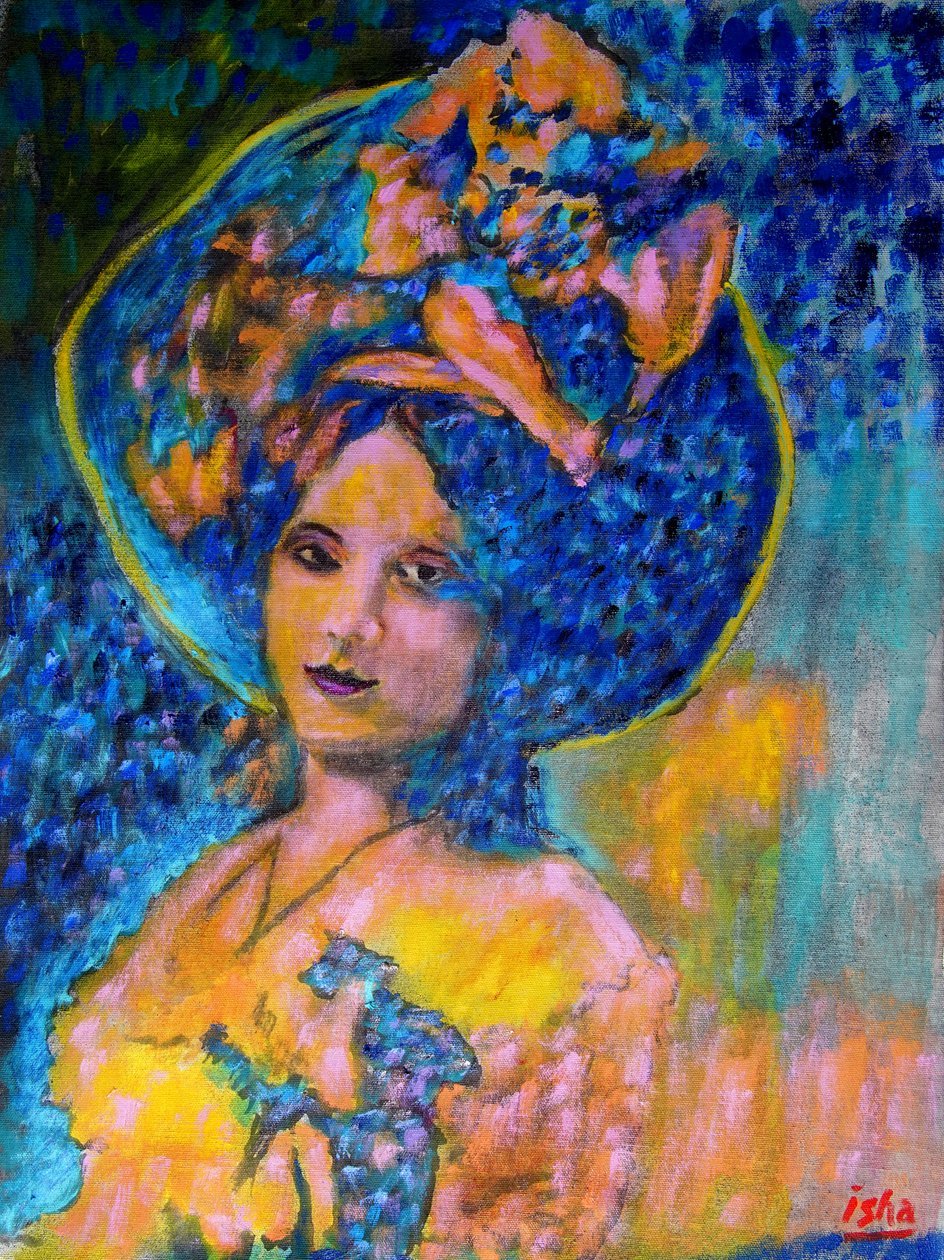 Flowered Damsel, 2023 by Gerhardt Isringhaus
