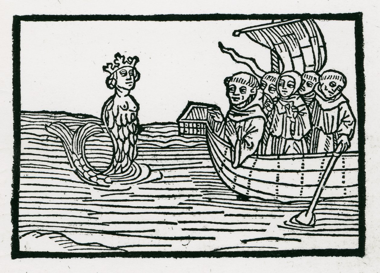 St. Brendan and the Siren, Illustration from 