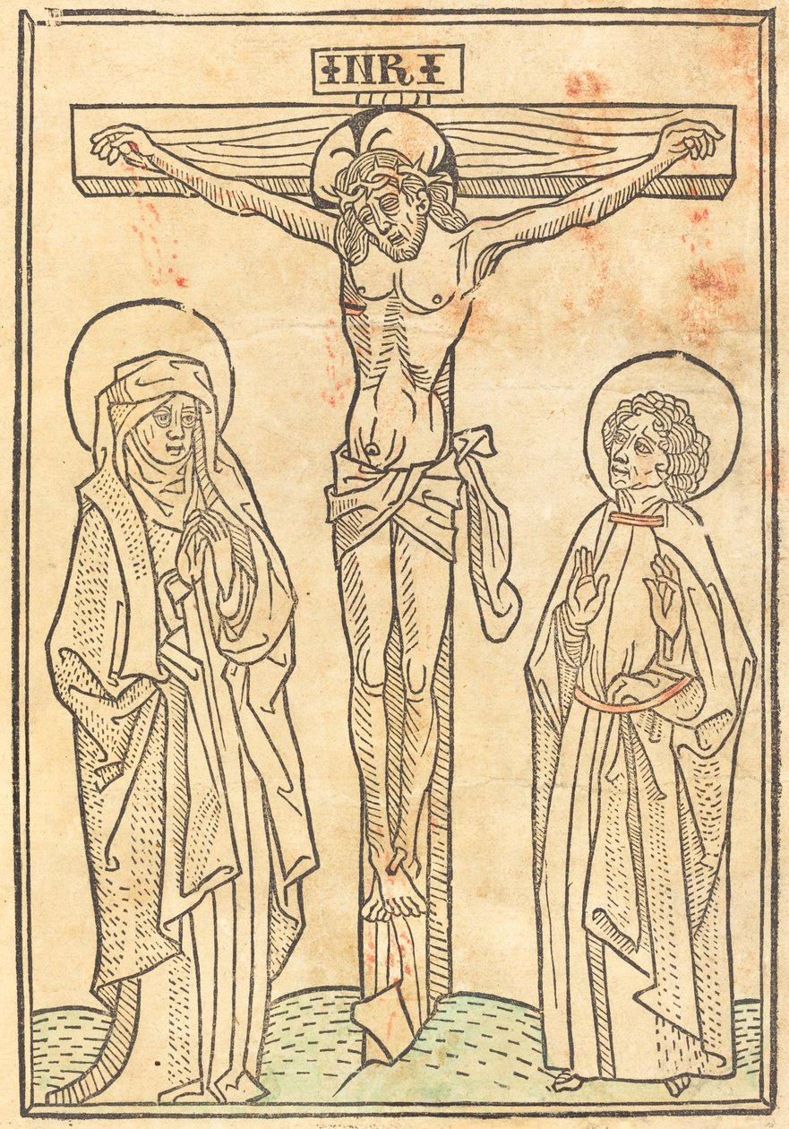 Christ on the Cross by German 15th Century