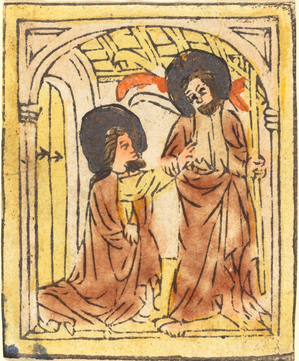 Doubting Thomas by German 15th Century
