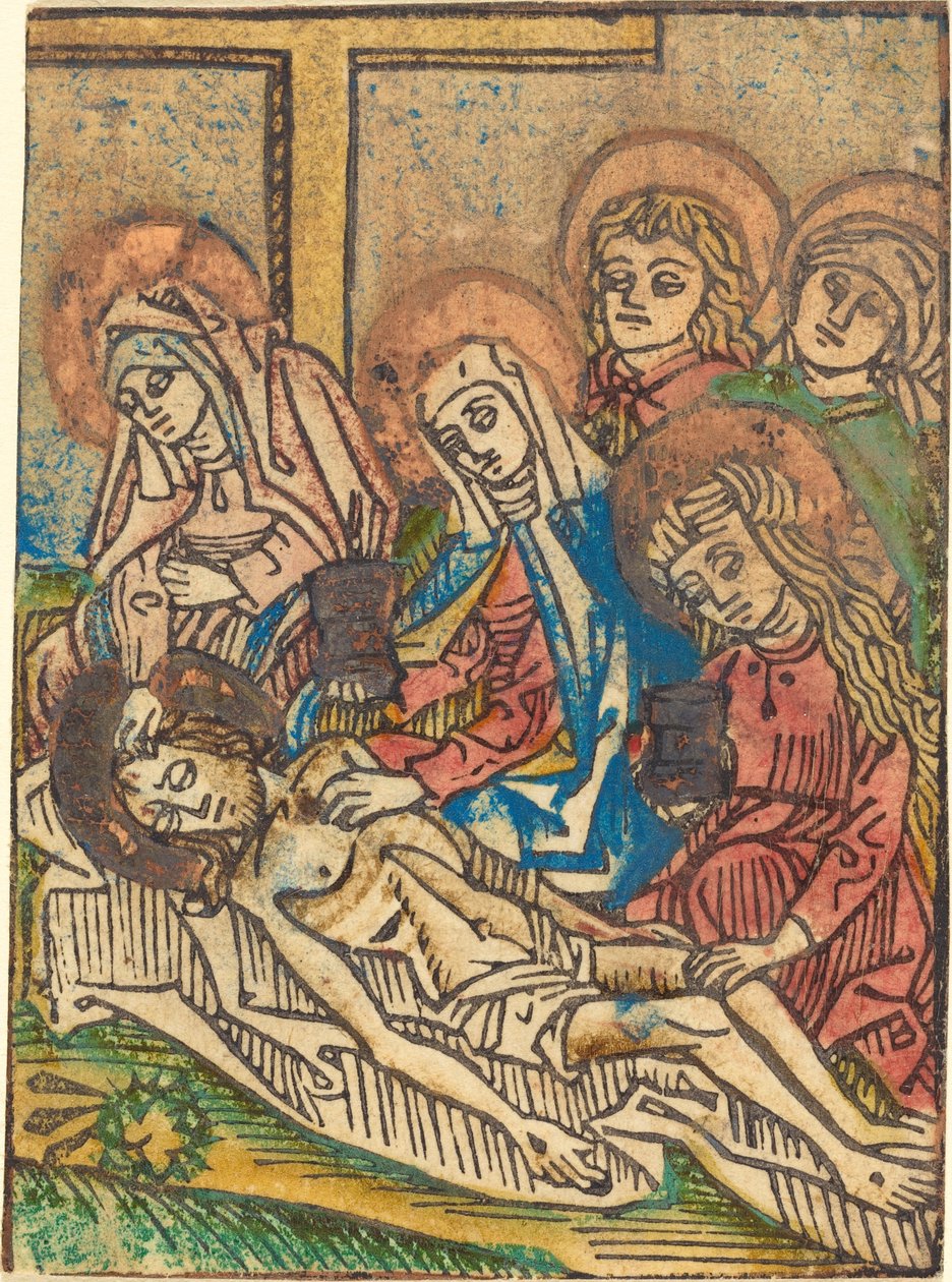 The Embalming of Christ by German 15th Century