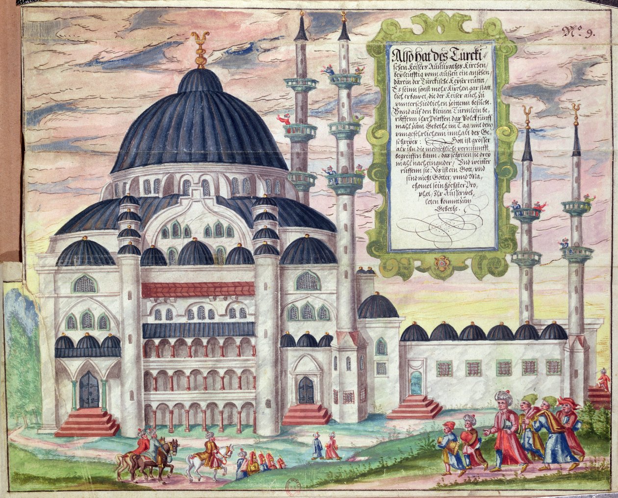 A Mosque in Turkey by German School