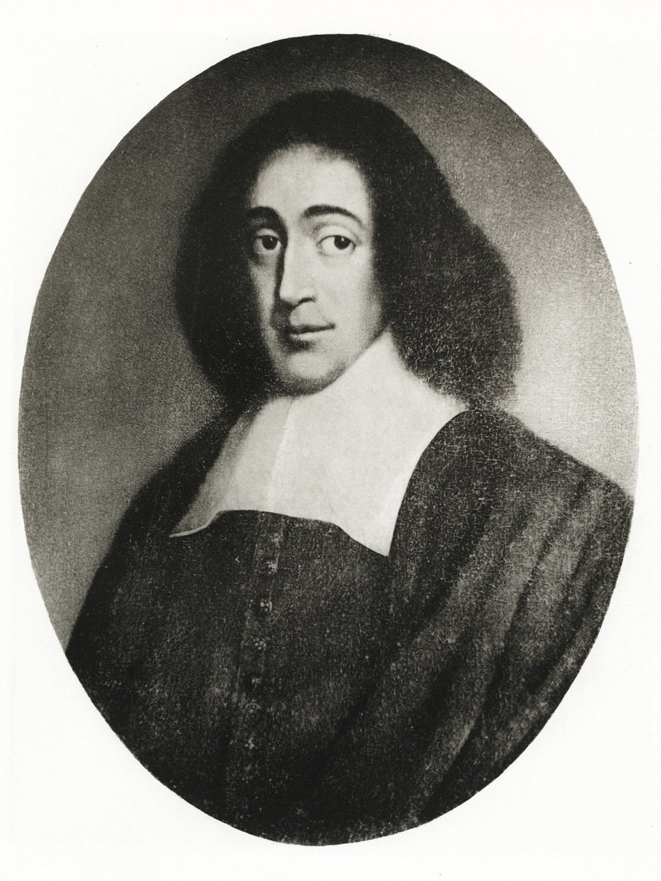 Baruch Spinoza by German School