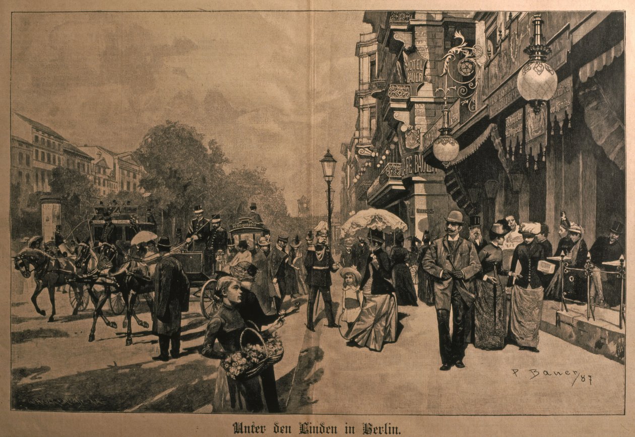 Berlin, Unter den Linden by German School