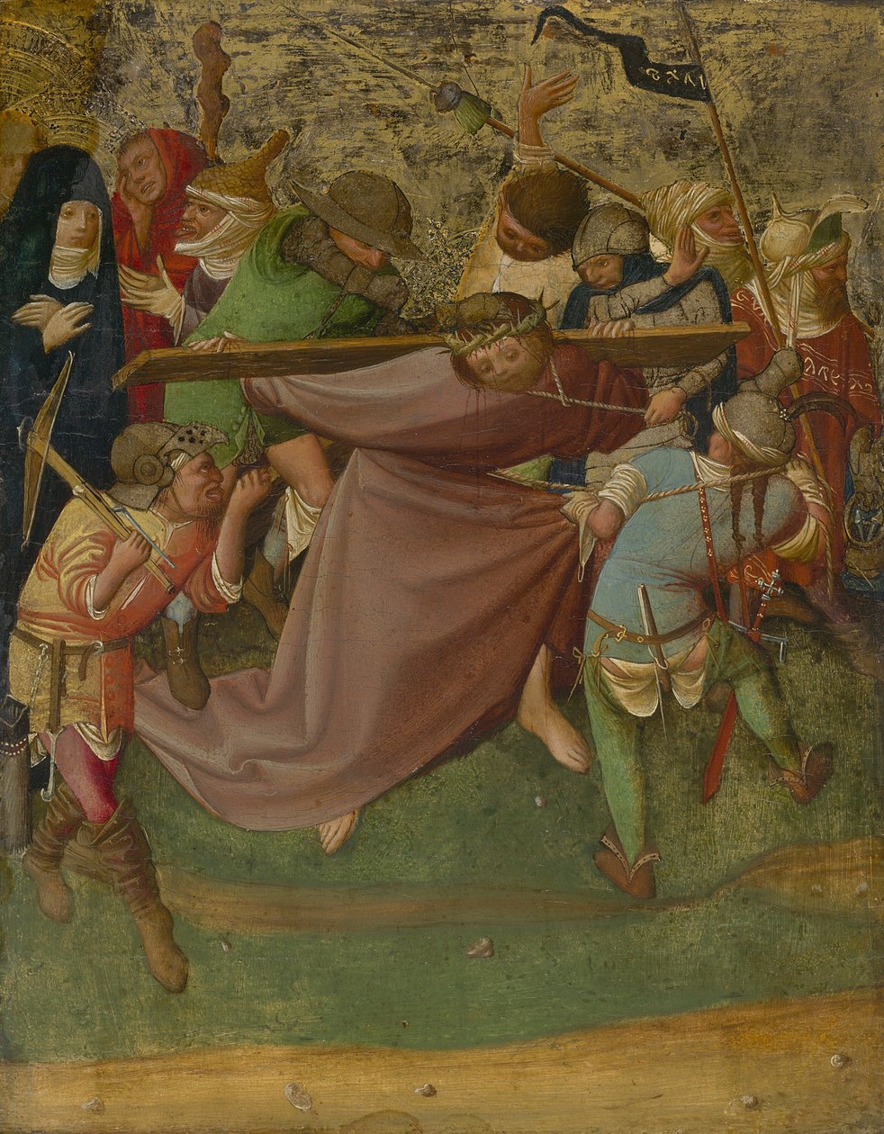 Christ Carrying the Cross by German School