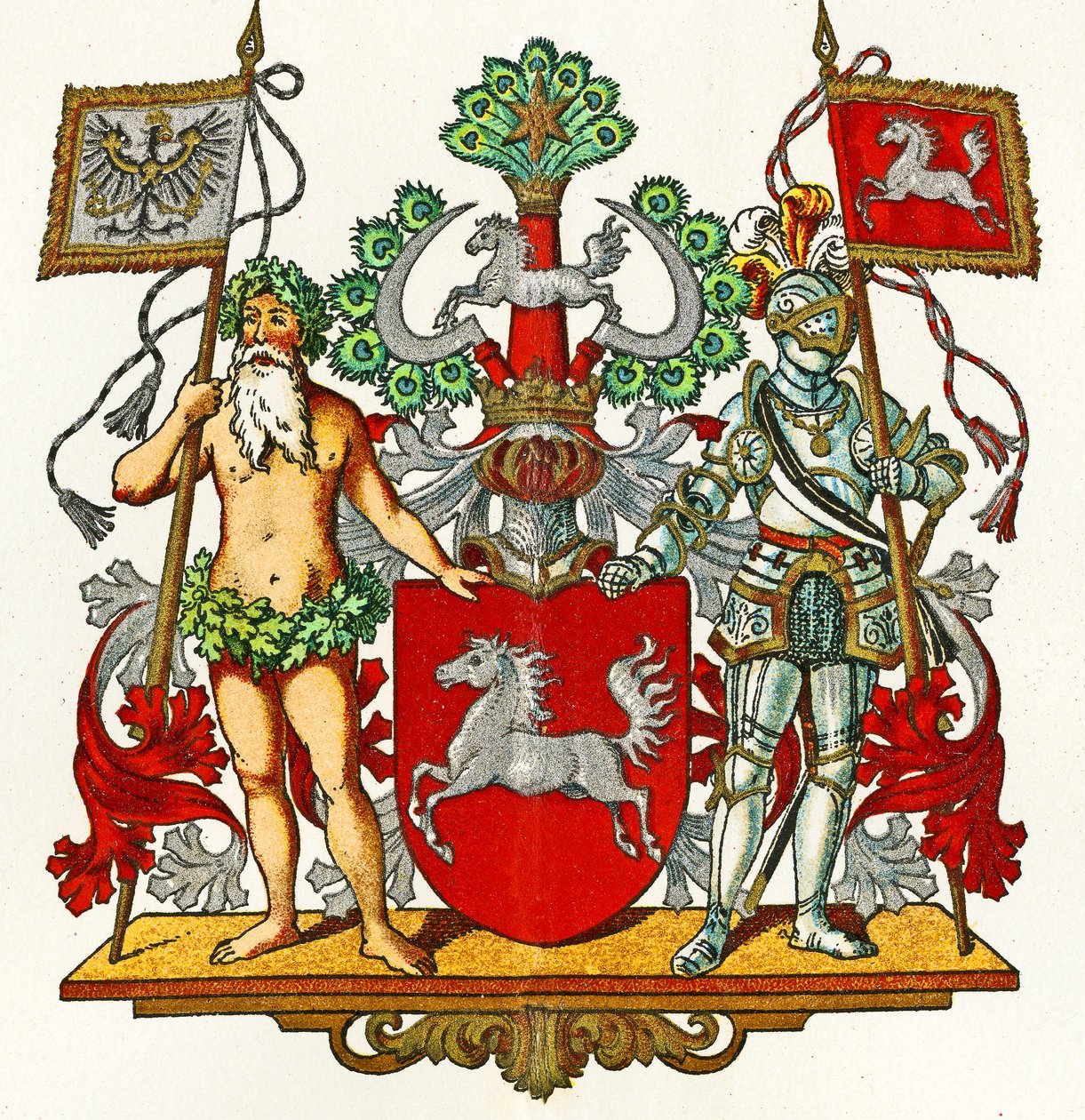 Coat of Arms of Hanover, c.1898 by German School