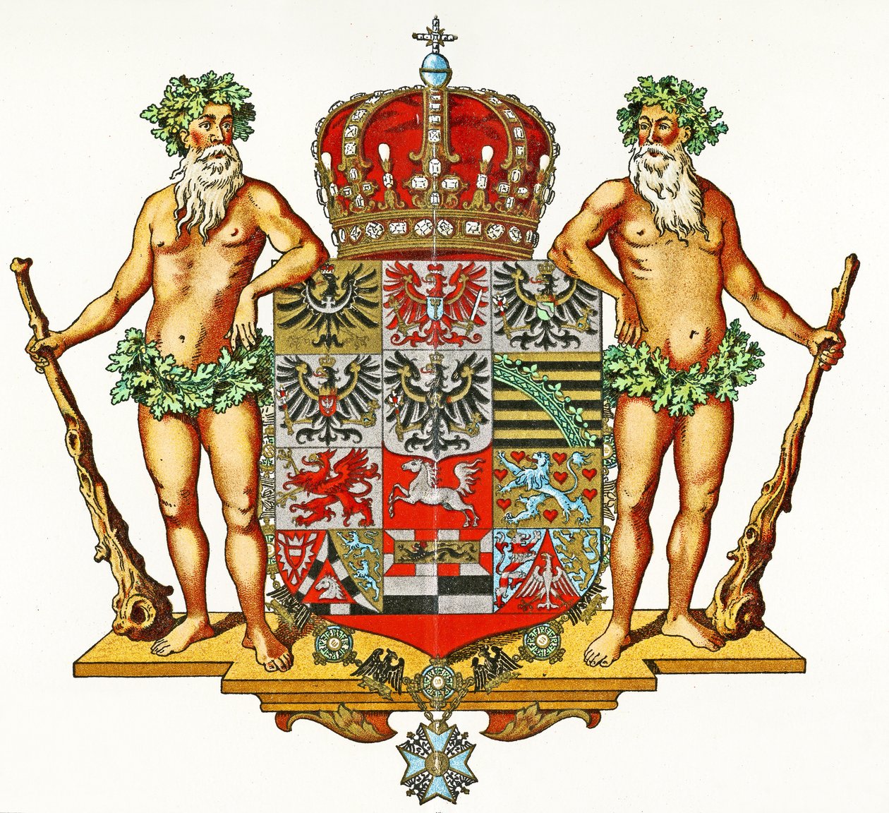 Coat of Arms of Prussia, c.1898 by German School