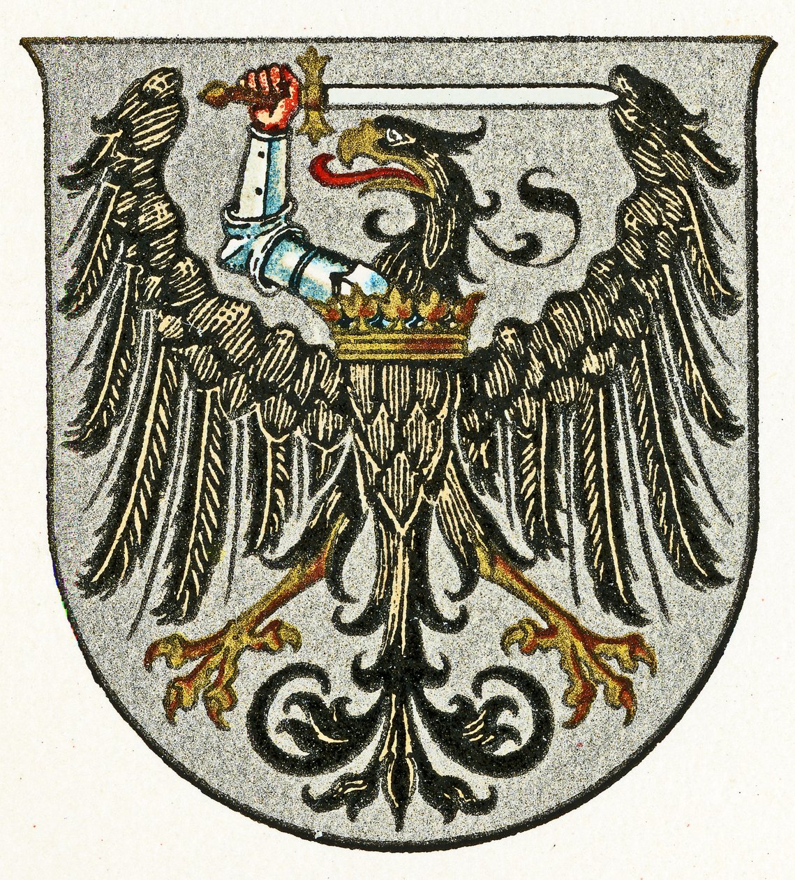 Coat of Arms of West Prussia, c.1898 by German School