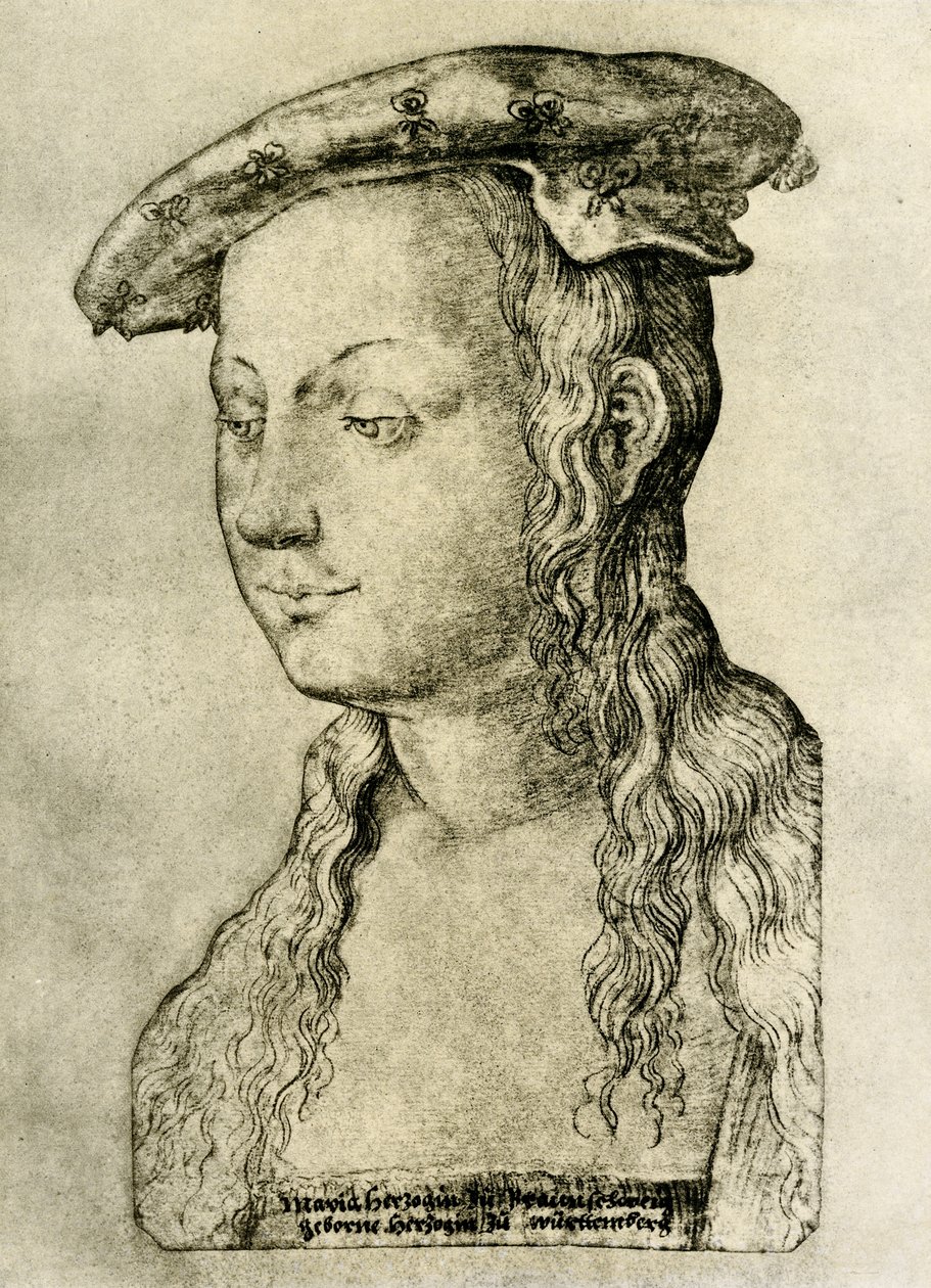Duchess Maria of Braunschweig by German School