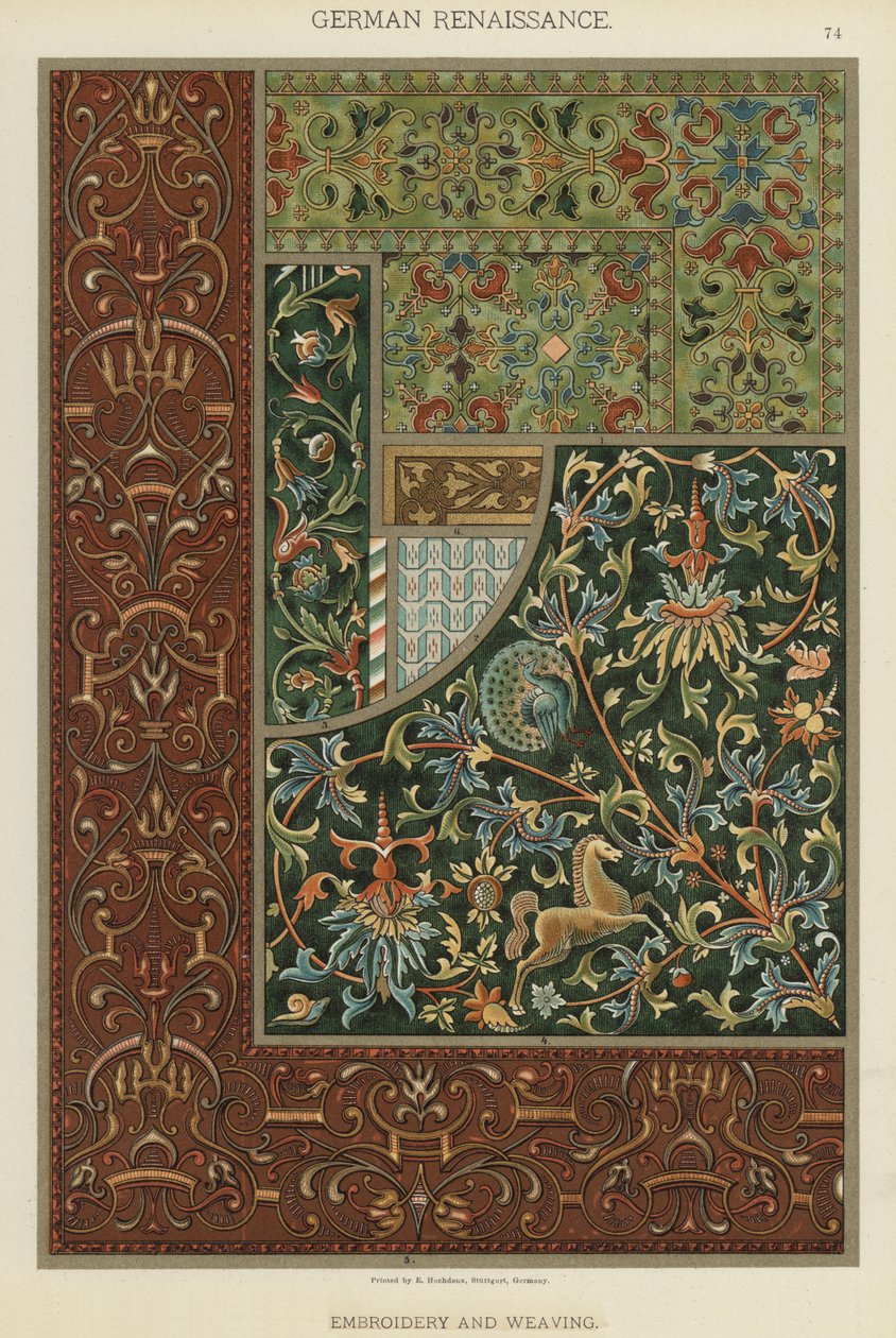 German Renaissance, Embroidery and Weaving by German School