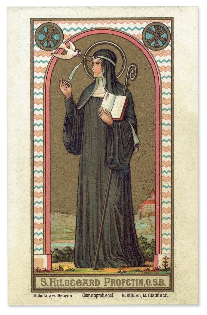 Hildegard of Bingen by German School