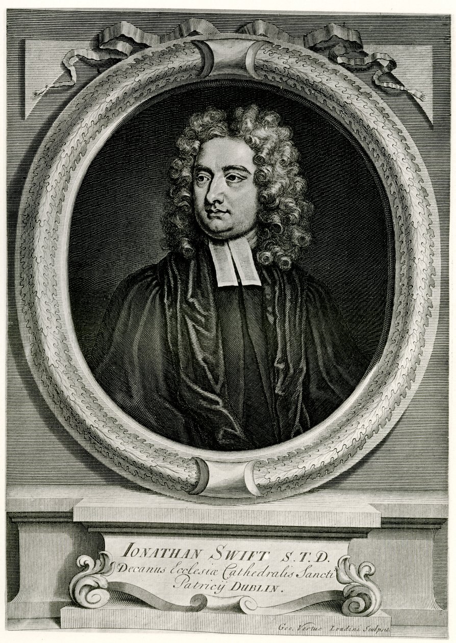 Jonathan Swift by German School
