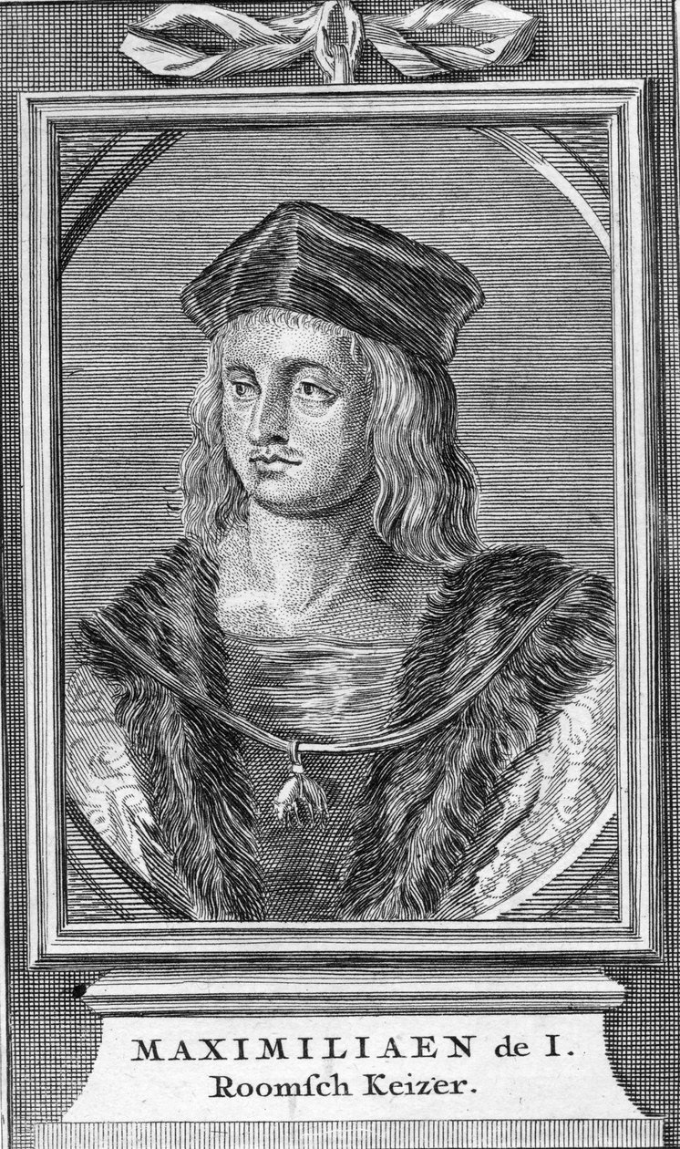 Maximilian I by German School