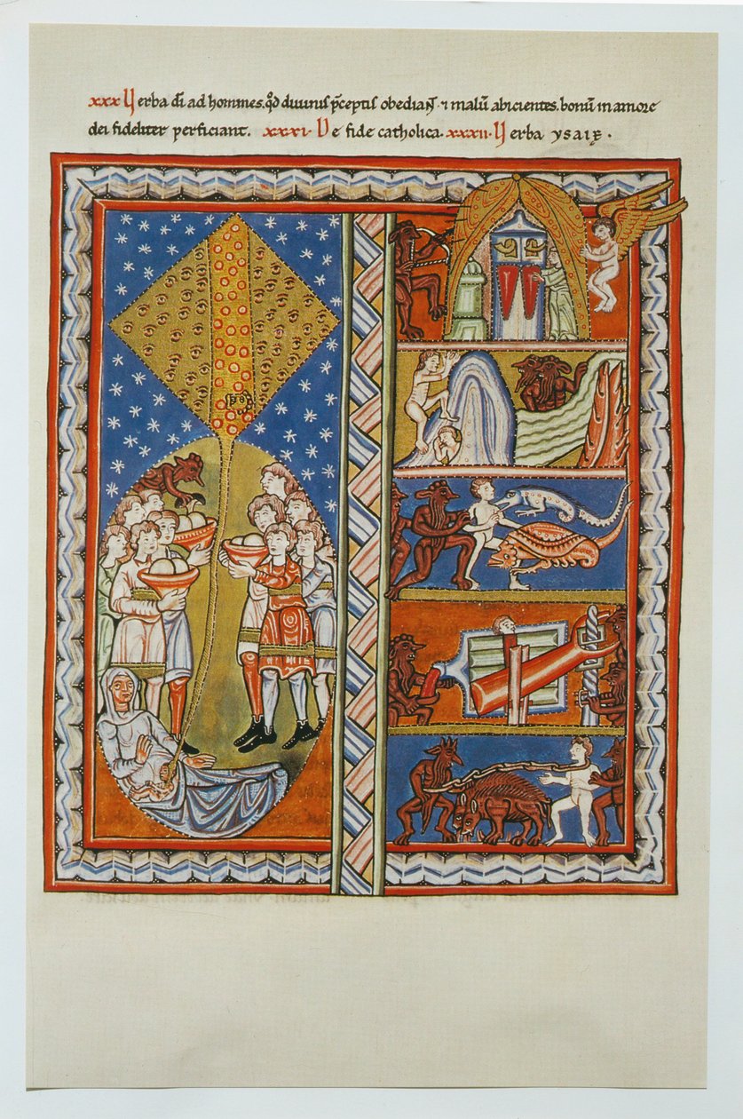 Scivias, Codex Rupertsberg by German School