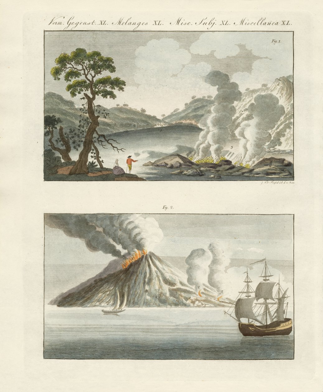 Strange Volcanic Objects from Sub-Italy by German School