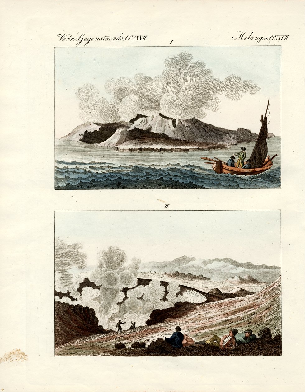 Volcano Island by German School